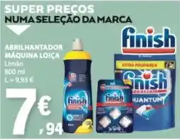 E.Leclerc Finish abrillhantador máquina loiça limão promoção