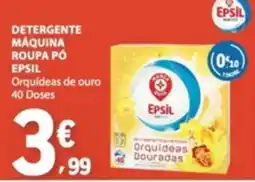 E.Leclerc Detergente máquina roupa pó epsil orquídeas de ouro promoção