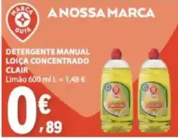 E.Leclerc Detergente manual loica concentrado clair promoção