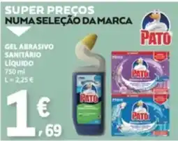 E.Leclerc gel abrasivo sanitário líquido pato promoção