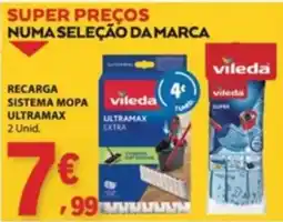 E.Leclerc Recarga sistema mopa ultramax vileda promoção