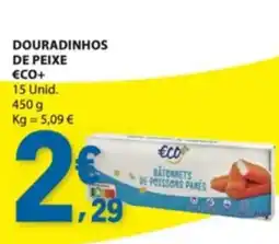 E.Leclerc douradinhos de peixe eco+ promoção