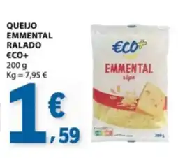 E.Leclerc Queijo emmental ralado eco+ promoção