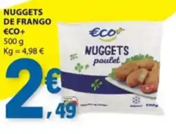 E.Leclerc Nuggets de frango eco+ promoção