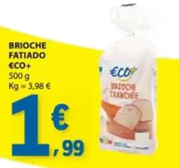 E.Leclerc Brioche fatiado eco+ promoção
