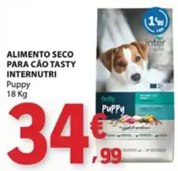E.Leclerc alimento seco para cão tasty internutri puppy promoção