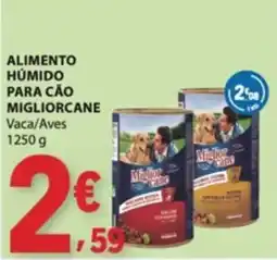 E.Leclerc alimento húmido para cão migliorcane promoção