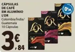 E.Leclerc Cápsulas de café em alumínio l'or promoção