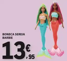 E.Leclerc boneca sereia barbie promoção