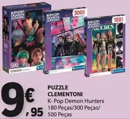 E.Leclerc puzzle clementoni k- pop demon hunters promoção