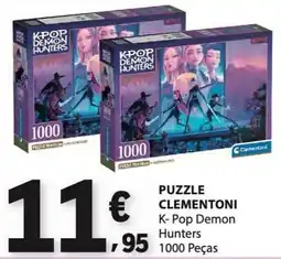 E.Leclerc Puzzle clementoni k-pop demon hunters promoção