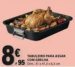 E.Leclerc Tabuleiro para assar com grelha promoção
