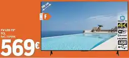 E.Leclerc Tv led tcl promoção