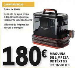 E.Leclerc Máquina de limpeza de têxteis figuieras promoção