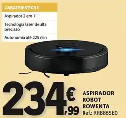 E.Leclerc aspirador robot rowenta promoção