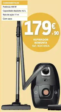 E.Leclerc aspirador rowenta promoção