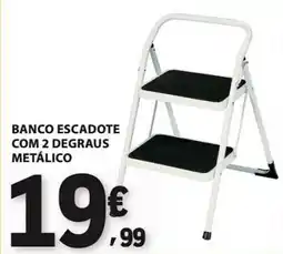 E.Leclerc Banco escadote metálico promoção