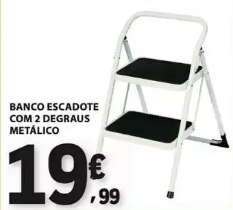 E.Leclerc Banco escadote metálico promoção