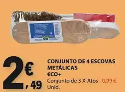 E.Leclerc escovas metálicas eco+ promoção