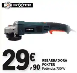 E.Leclerc rebarbadora foxter promoção