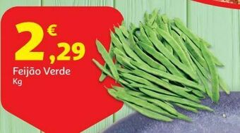 Auchan Feijão verde promoção