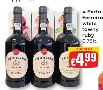 V. porto ferreira white tawny ruby