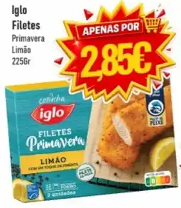 Belita Iglo filetes primavera limão promoção