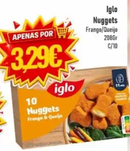 Belita Iglo nuggets frango & queijo promoção