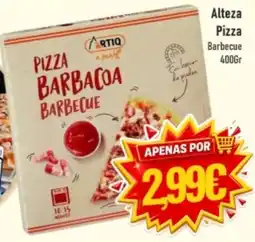 Belita Artiq pizza barbecue promoção