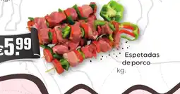 Bolama Espetadas de porco promoção