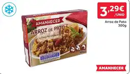 Amanhecer Amanhecer arroz de pato promoção