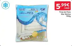 Amanhecer Tiras de Pota Mar Ibérica promoção