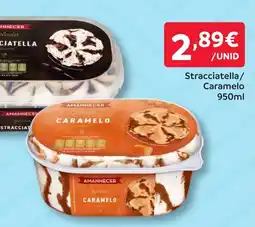 Amanhecer Amanhecer gelado stracciatella caramelo promoção