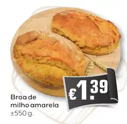 Bolama Broa de milho amarela promoção