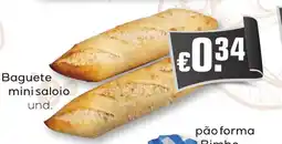 Bolama Baguete mini saloio promoção