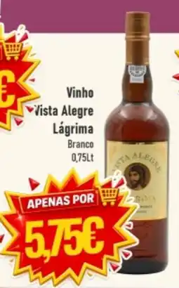 Belita Vinho Vista Alegre Lágrima Branco promoção
