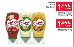 Amanhecer Molhos Calvé Top Down promoção