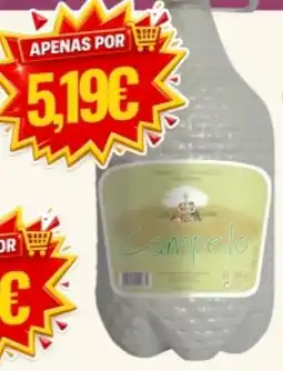 Belita Campelo vinho branco promoção