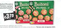 Bolama Buitoni piccolinis promoção