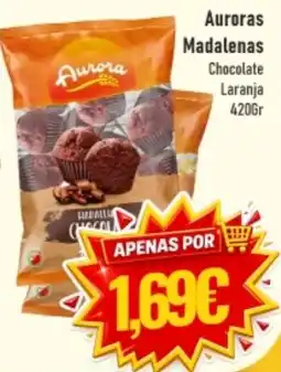 Belita Auroras madalenas chocolate laranja promoção
