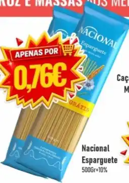 Belita Nacional Esparguete promoção