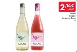 Amanhecer Vinho Faisão Branco / Rosé promoção