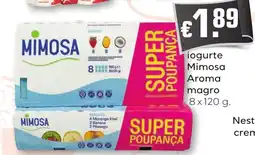 Bolama Iogurte mimosa aroma magro promoção