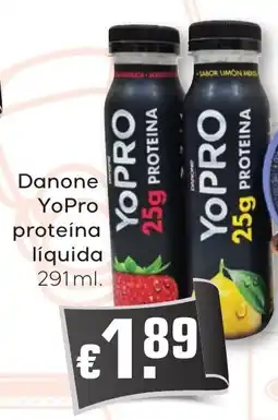 Bolama Danone YoPro proteína líquida promoção