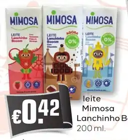 Bolama leite mimosa lanchinho boom promoção