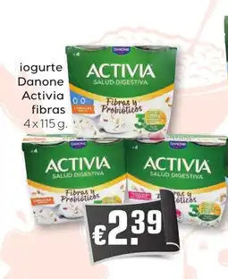 Bolama Iogurte danone activia fibras promoção