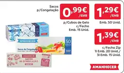 Amanhecer Sacos de Congelação Amanhecer promoção