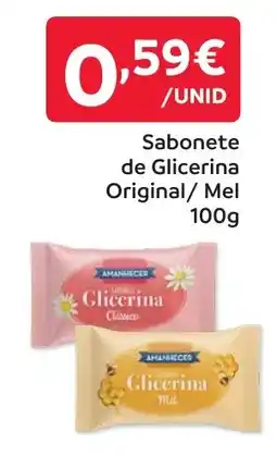 Amanhecer Sabonete de Glicerina Original/ Mel promoção