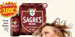 Belita Sagres mini bohemia promoção