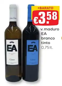 Bolama EA v. maduro branco tinto promoção